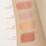 Sunset Blush premium para piel latina MyK Cosmetics