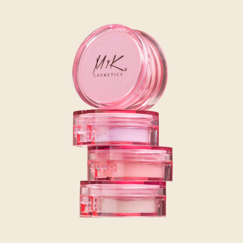 Kit Polvo suelto + Brocha de polvo MYK Cosmetics - Sellado profundo y control de brillo para piel grasa.